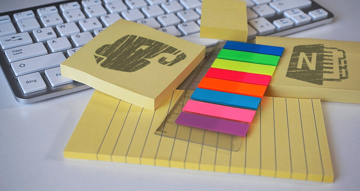 Microsoft OneNoteとEvernote